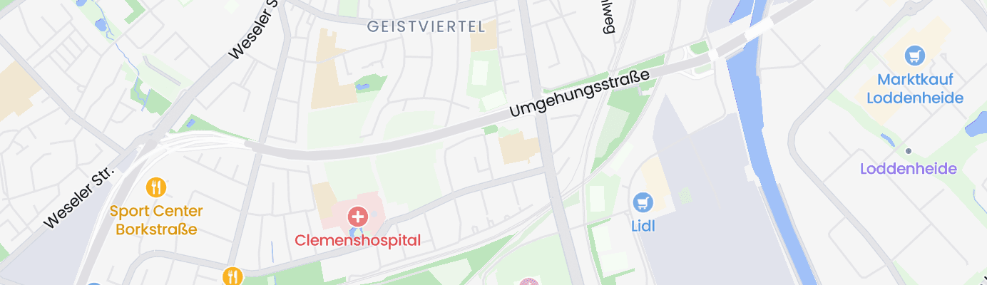 Map showing the approximate location