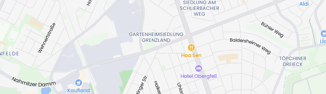 Karte mit dem ungefähren Standort
