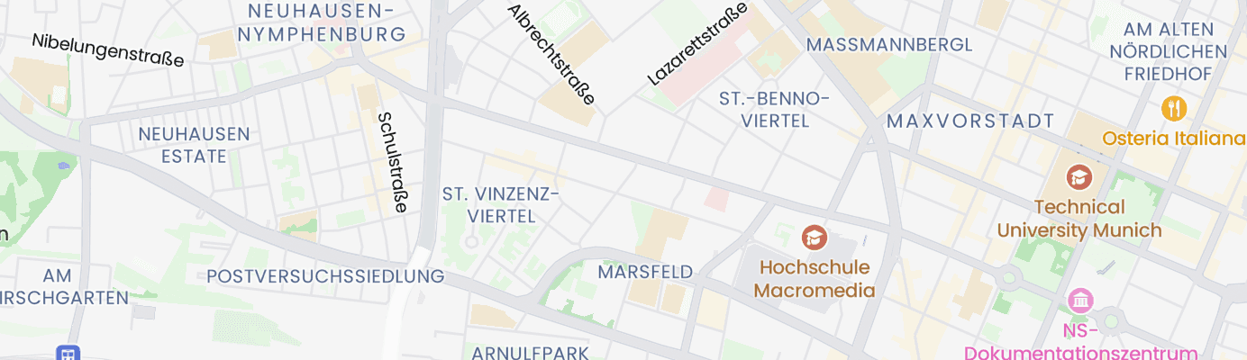 Karte mit dem ungefähren Standort