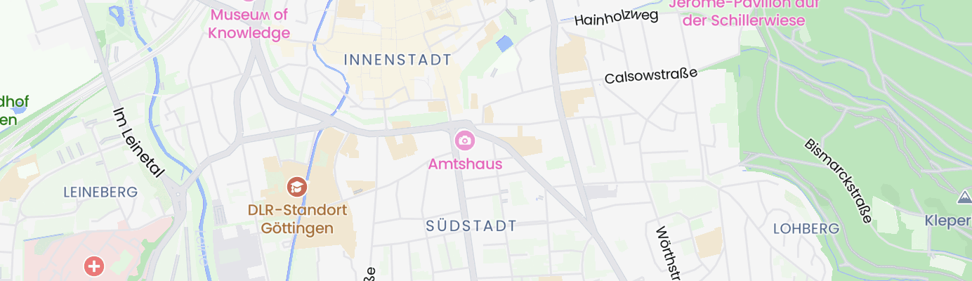 Karte mit dem ungefähren Standort