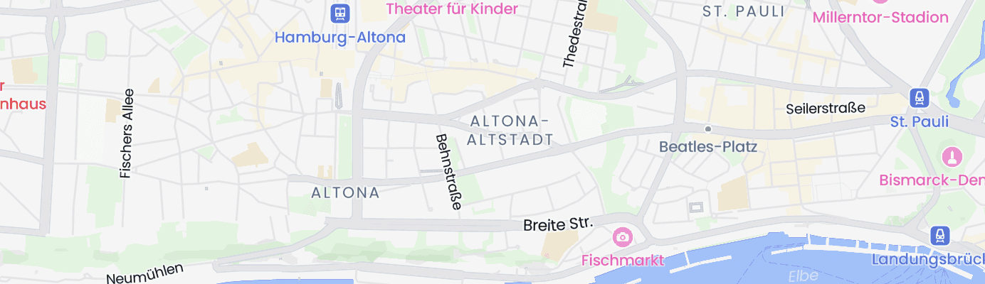 Karte mit dem ungefähren Standort