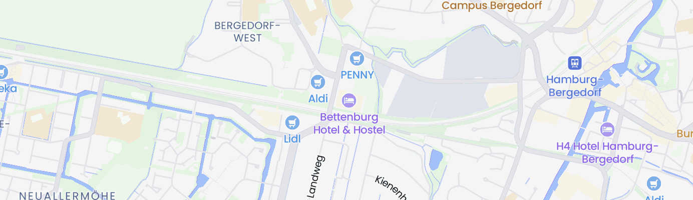 Karte mit dem ungefähren Standort