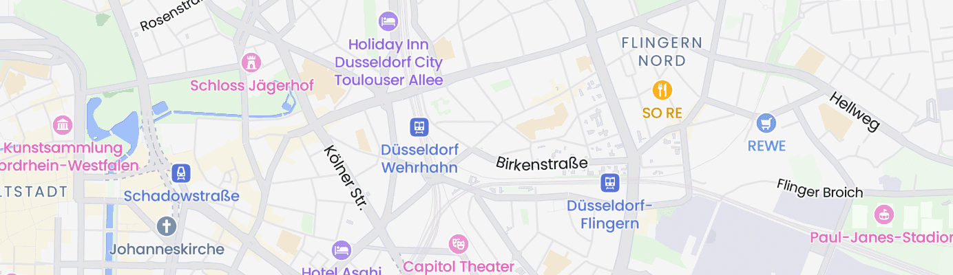 Map showing the approximate location