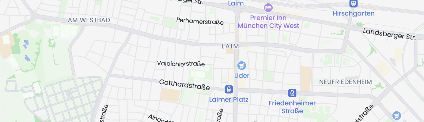 Karte mit dem ungefähren Standort