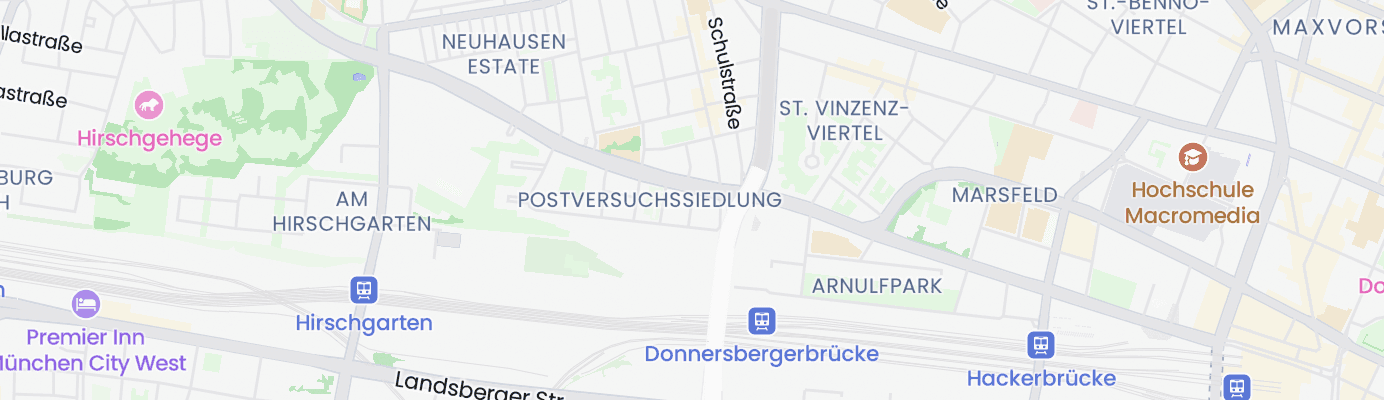 Karte mit dem ungefähren Standort