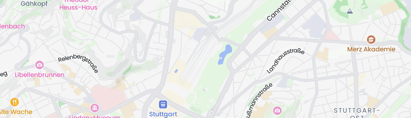 Karte mit dem ungefähren Standort