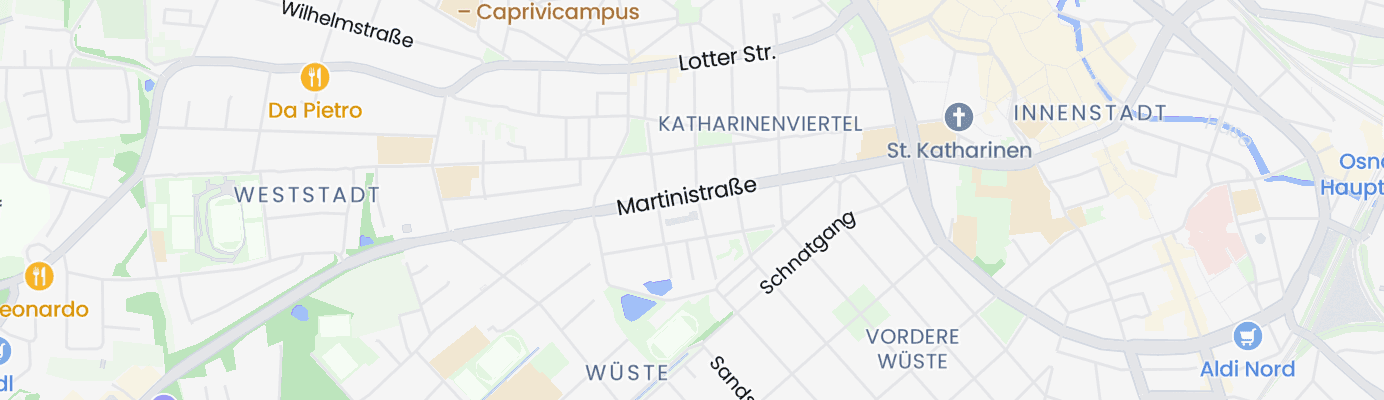 Karte mit dem ungefähren Standort