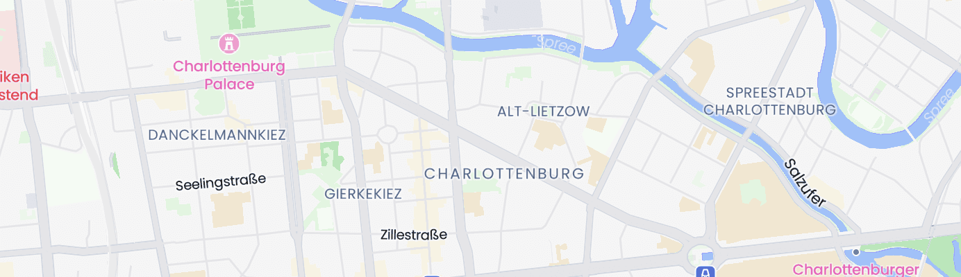 Karte mit dem ungefähren Standort