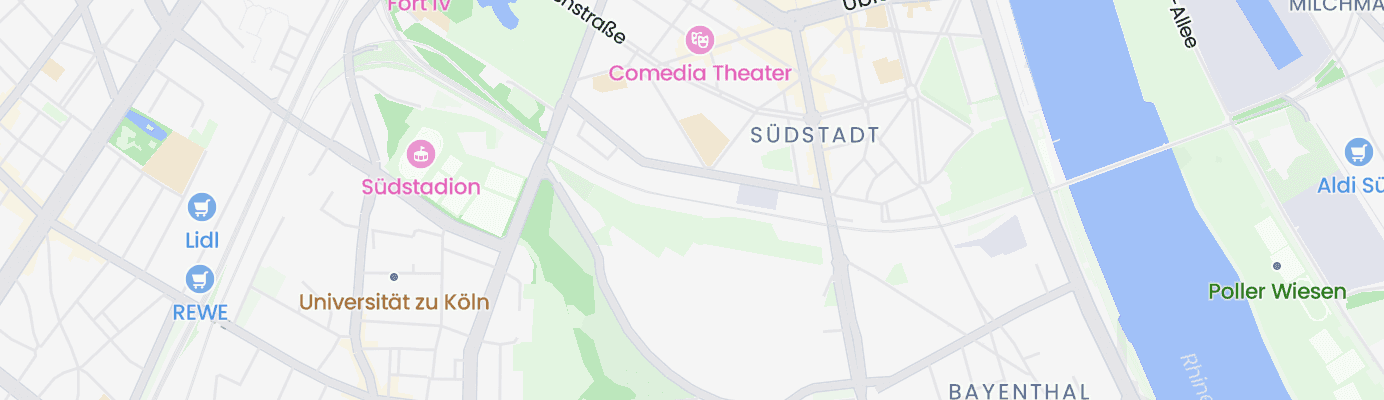 Karte mit dem ungefähren Standort