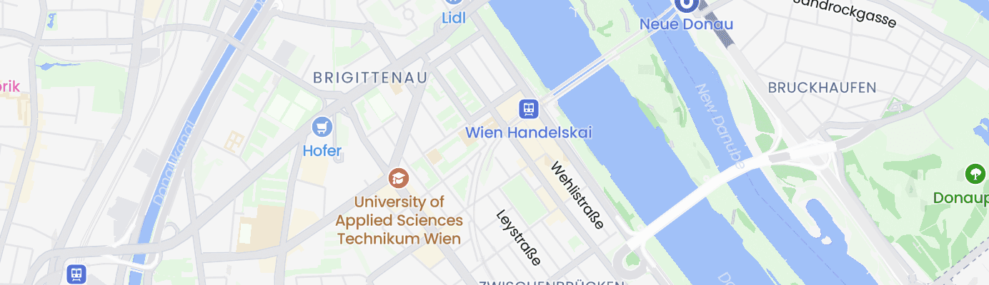 Karte mit dem ungefähren Standort