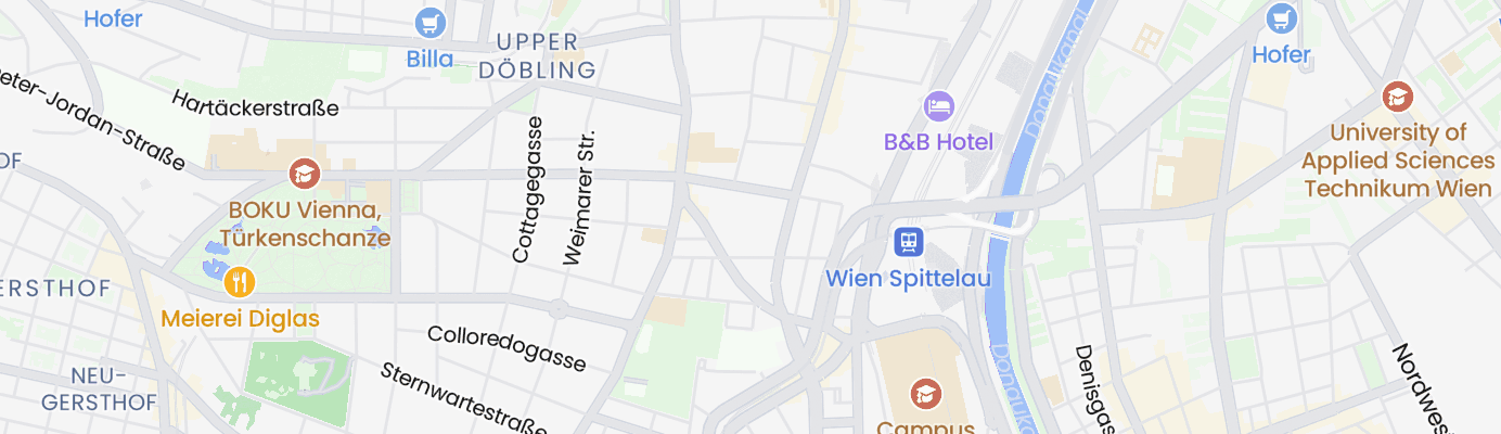 Karte mit dem ungefähren Standort