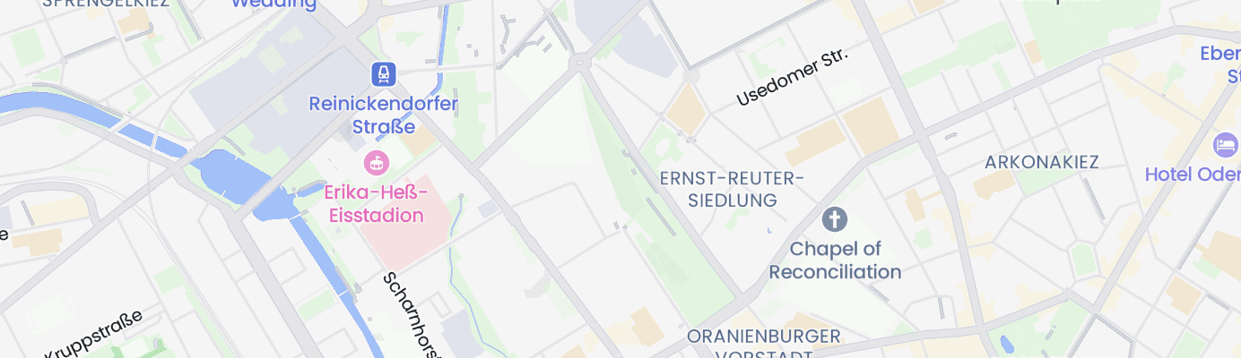 Karte mit dem ungefähren Standort