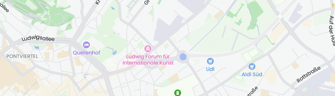 Karte mit dem ungefähren Standort