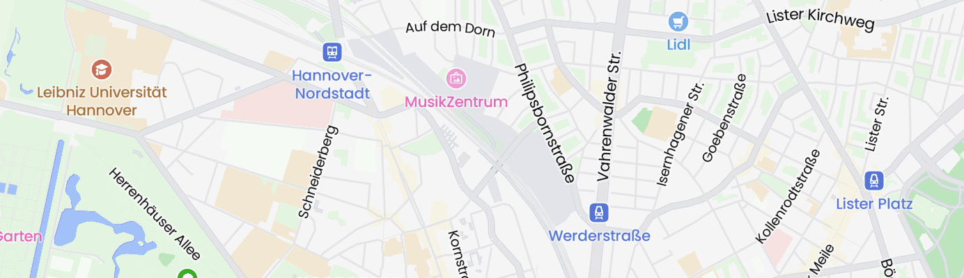 Map showing the approximate location