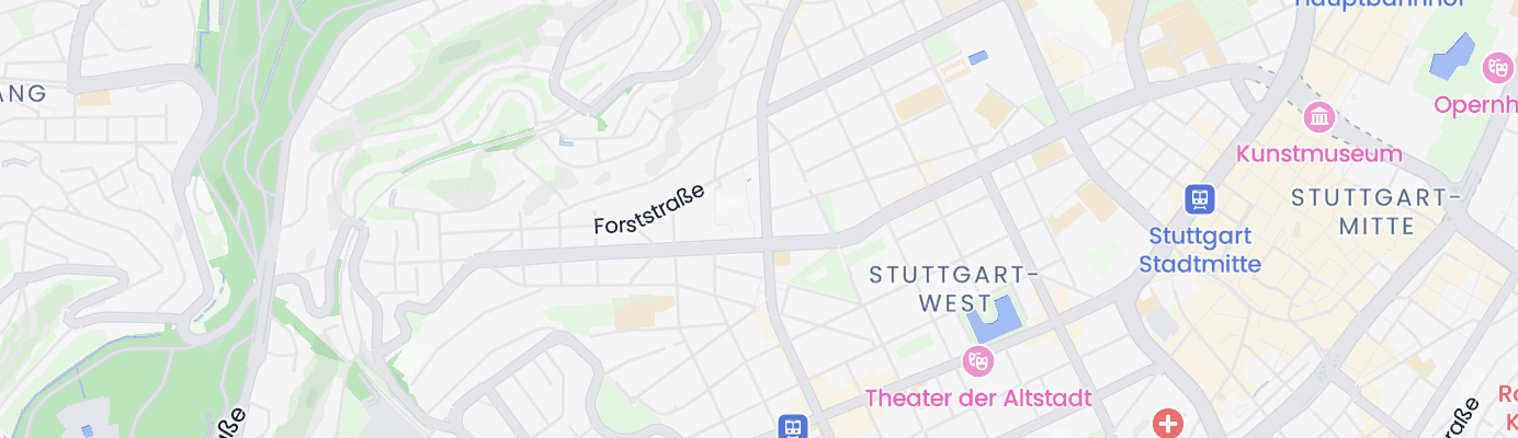 Karte mit dem ungefähren Standort
