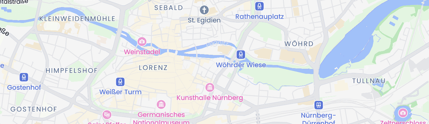 Karte mit dem ungefähren Standort