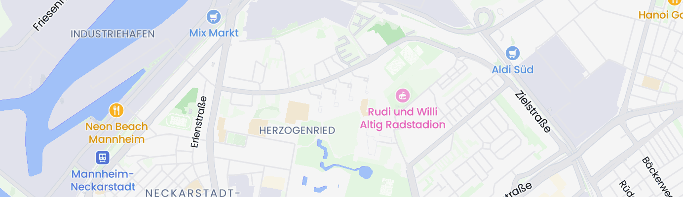 Karte mit dem ungefähren Standort