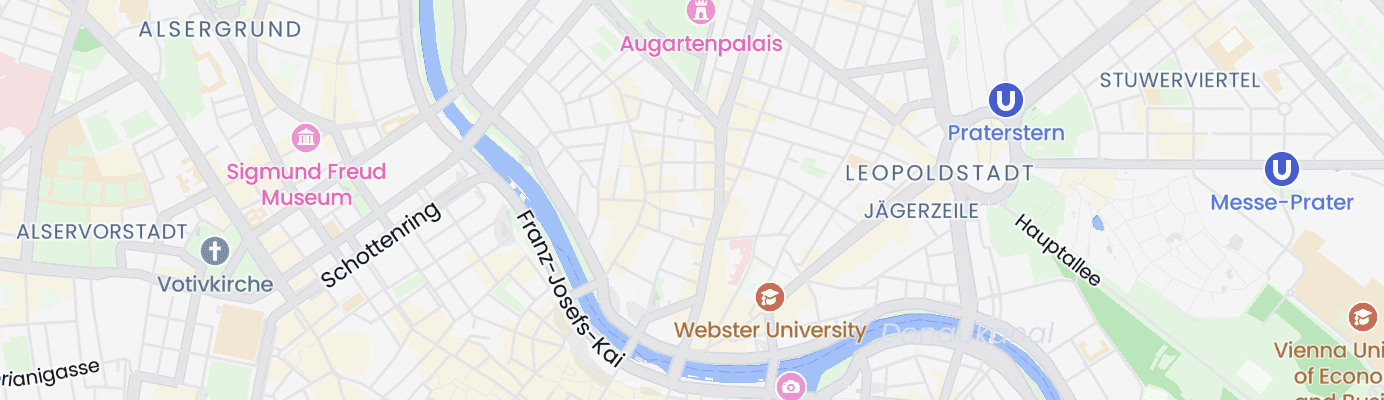 Karte mit dem ungefähren Standort