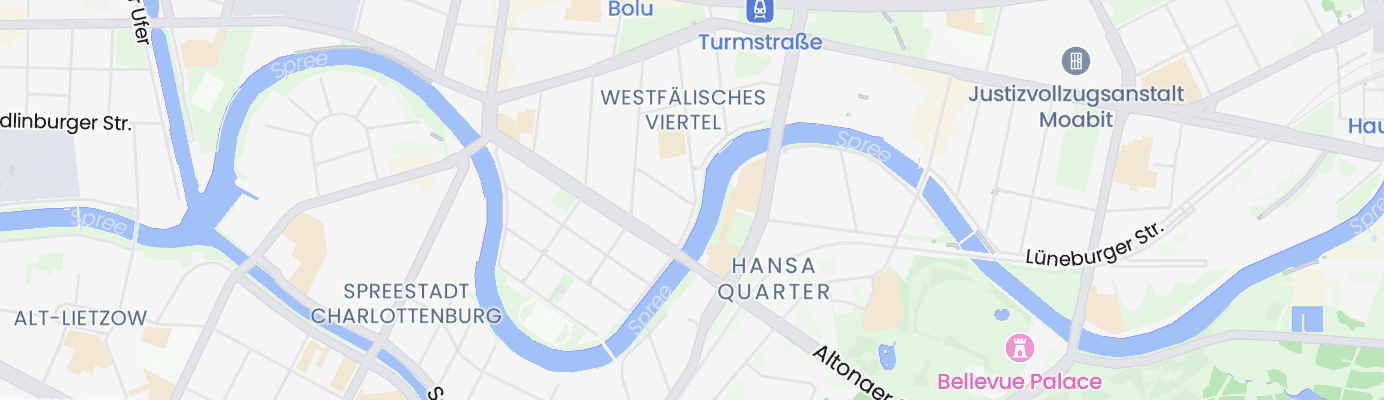 Karte mit dem ungefähren Standort