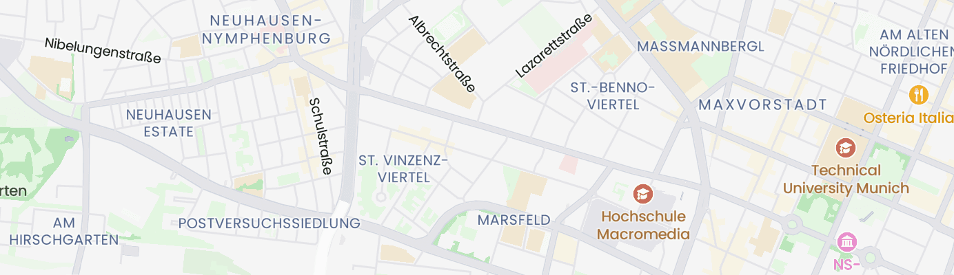Karte mit dem ungefähren Standort