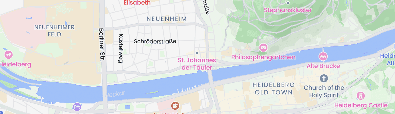 Karte mit dem ungefähren Standort