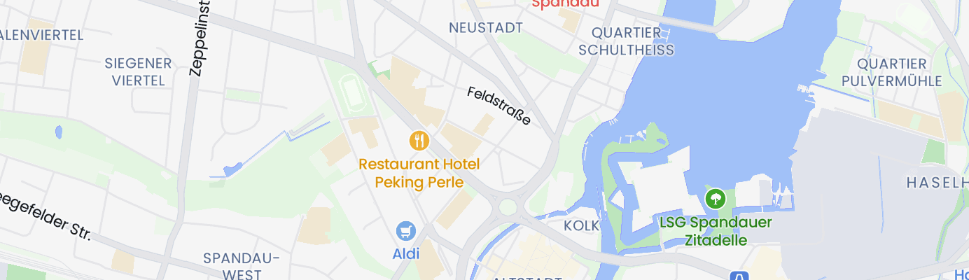 Karte mit dem ungefähren Standort