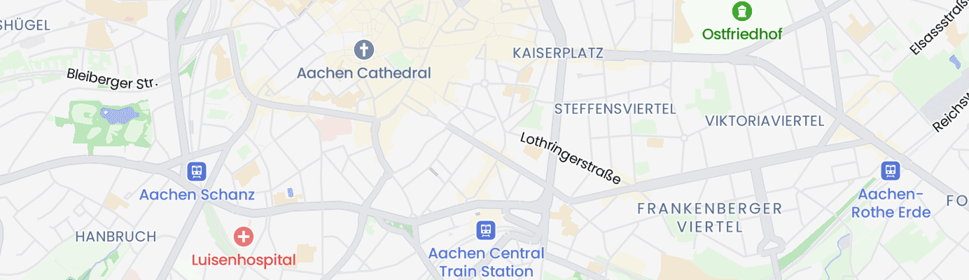 Karte mit dem ungefähren Standort