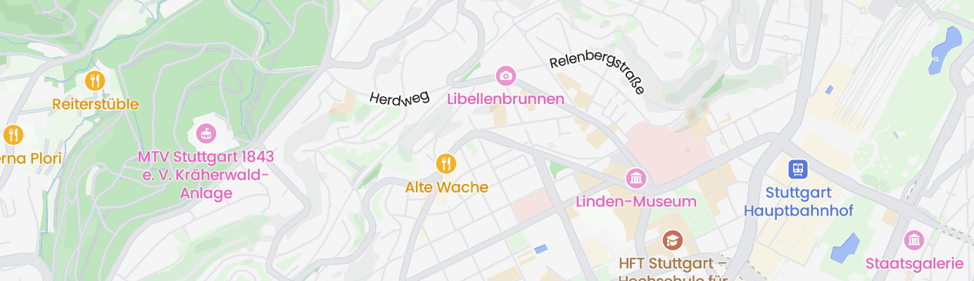 Karte mit dem ungefähren Standort