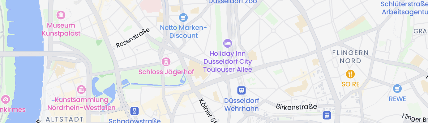 Karte mit dem ungefähren Standort
