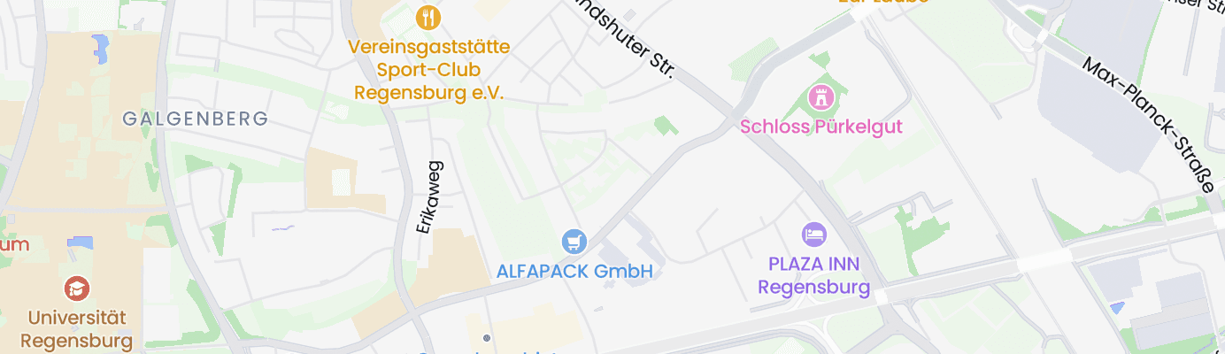 Map showing the approximate location