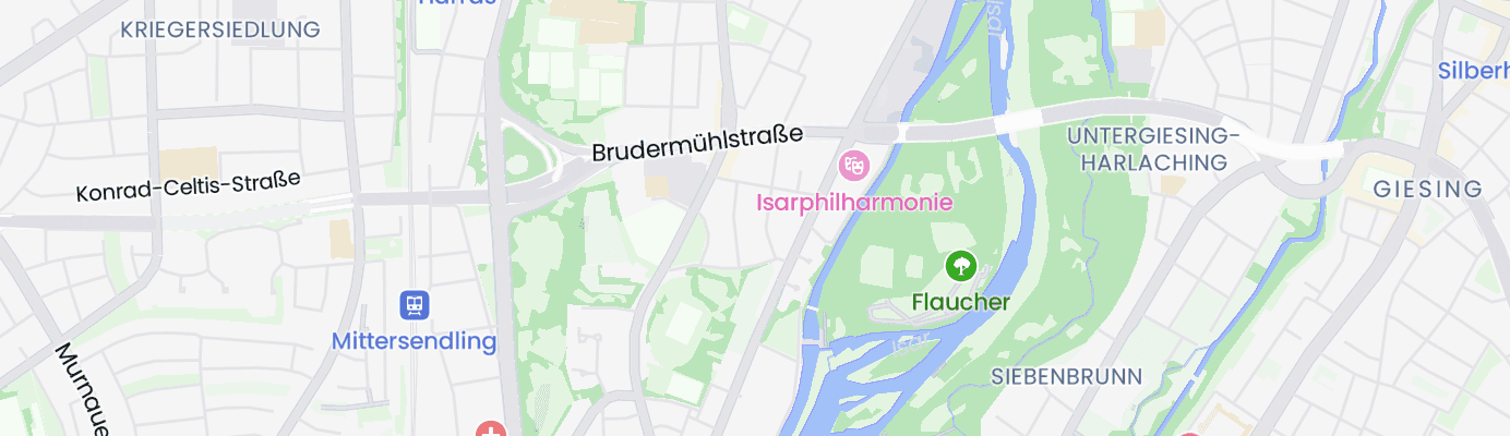 Karte mit dem ungefähren Standort