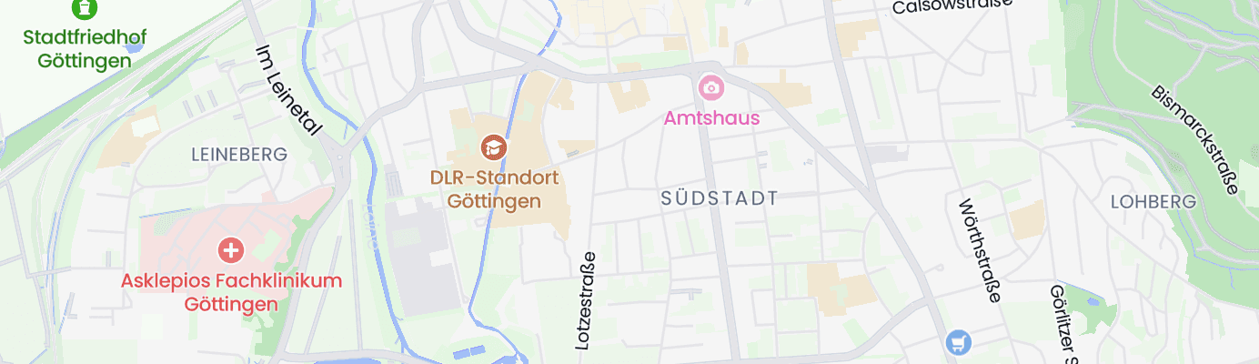 Karte mit dem ungefähren Standort