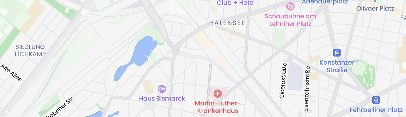 Karte mit dem ungefähren Standort
