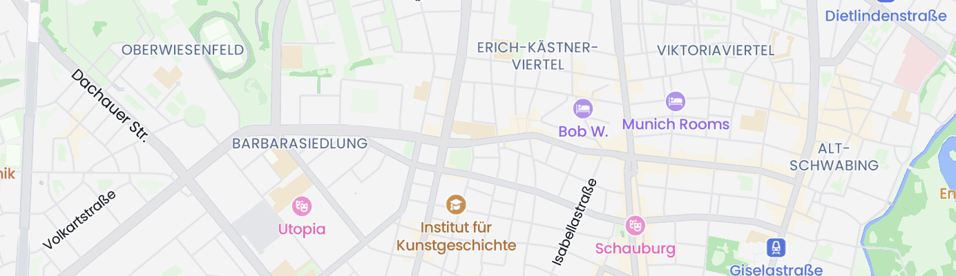 Karte mit dem ungefähren Standort