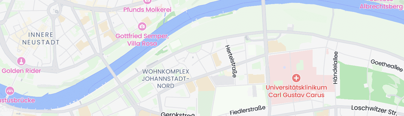 Karte mit dem ungefähren Standort