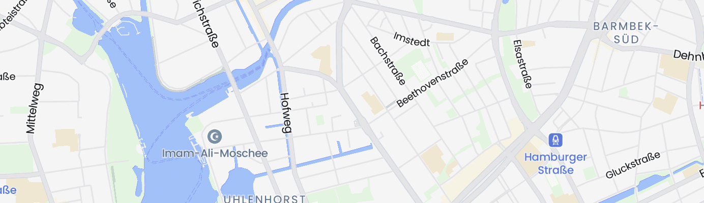 Karte mit dem ungefähren Standort