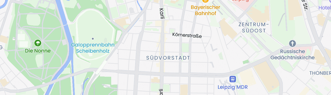 Karte mit dem ungefähren Standort