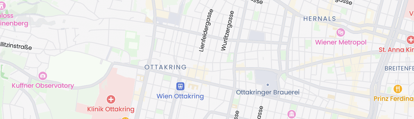 Karte mit dem ungefähren Standort