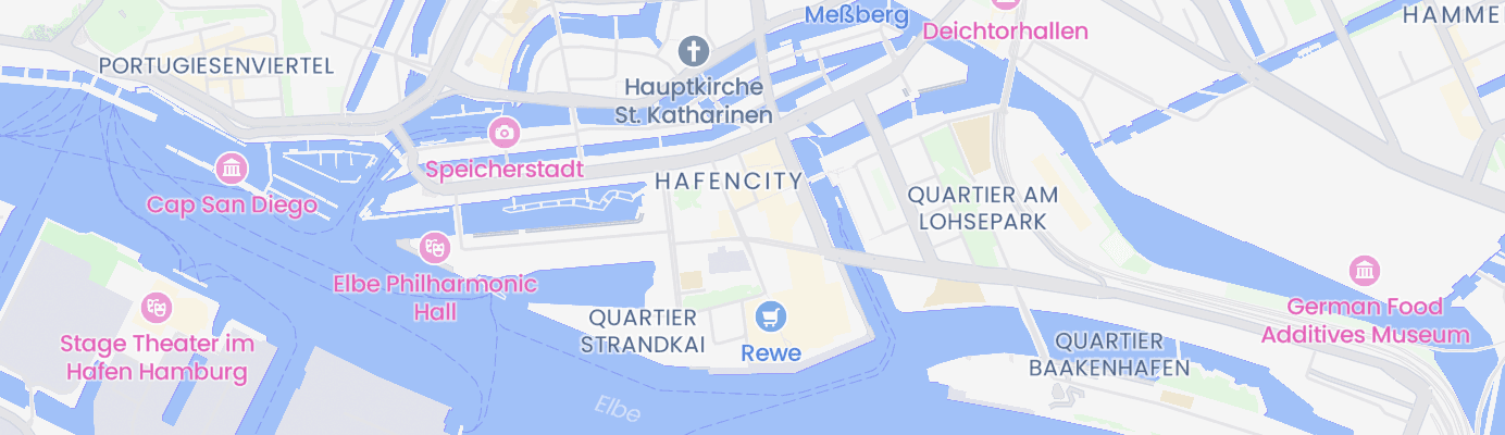 Karte mit dem ungefähren Standort