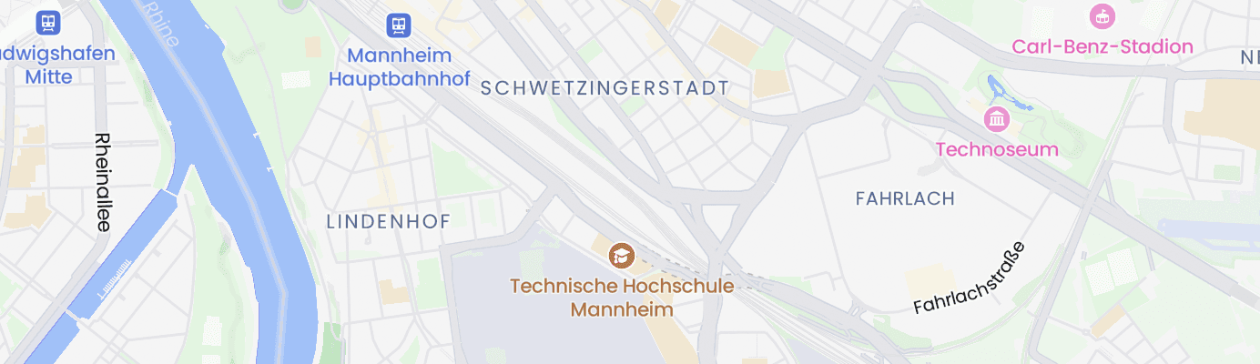Karte mit dem ungefähren Standort