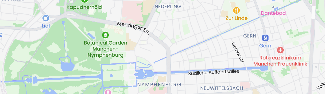 Karte mit dem ungefähren Standort