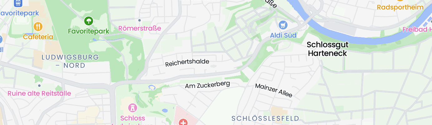 Karte mit dem ungefähren Standort
