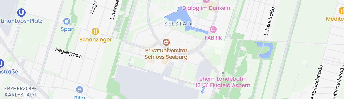 Karte mit dem ungefähren Standort