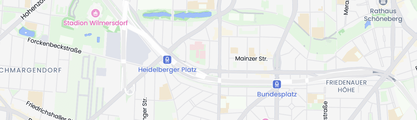 Karte mit dem ungefähren Standort
