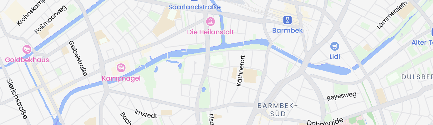 Karte mit dem ungefähren Standort