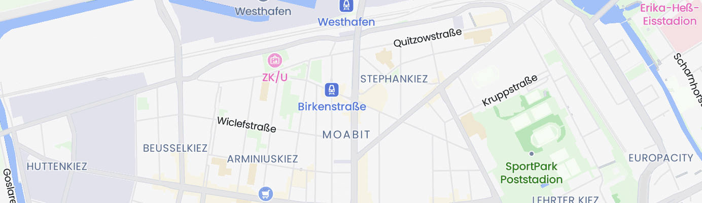 Karte mit dem ungefähren Standort