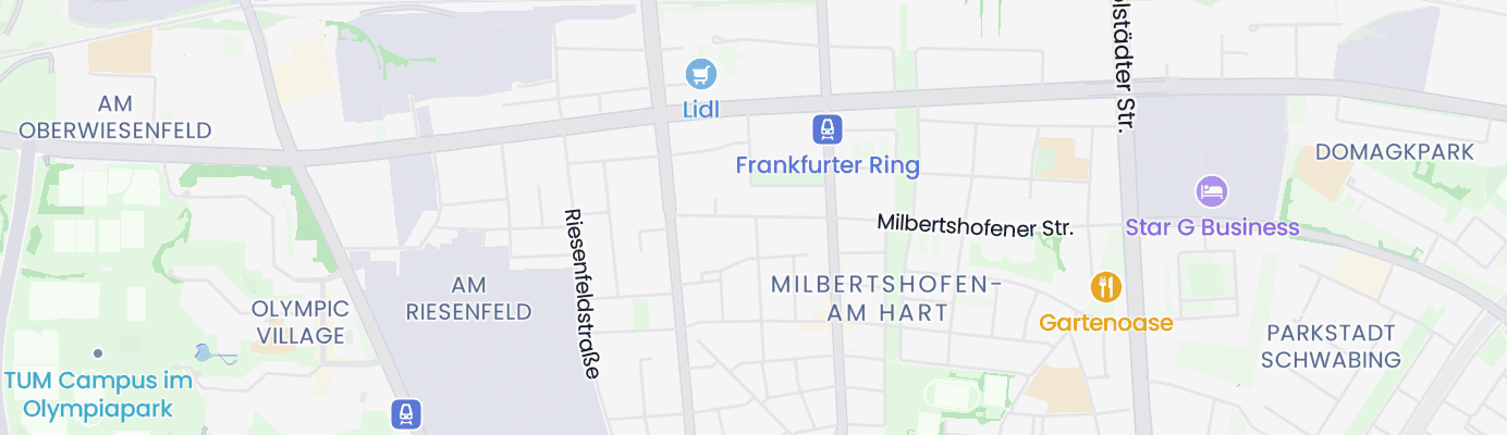 Karte mit dem ungefähren Standort