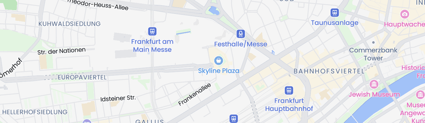 Karte mit dem ungefähren Standort
