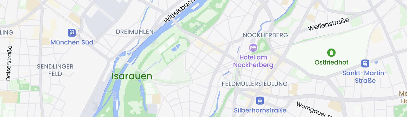 Karte mit dem ungefähren Standort
