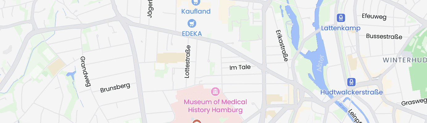 Karte mit dem ungefähren Standort